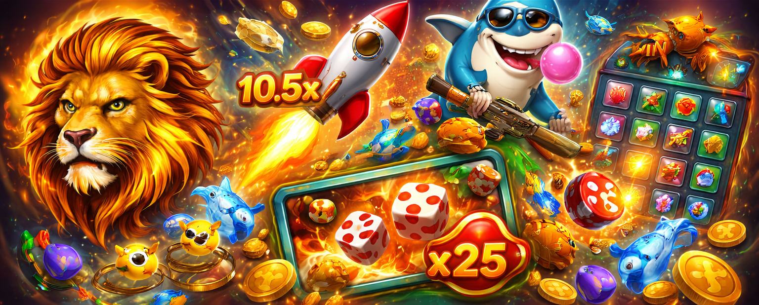 Mini games / crash-style / instant games 